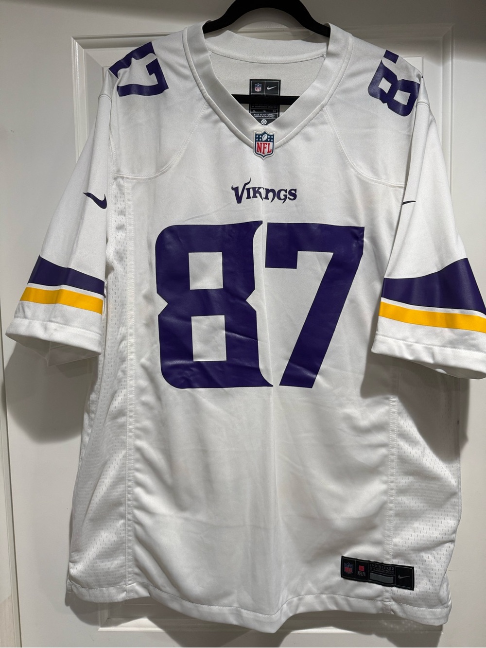 Nike Minnesota Vikings #87 Hockenson Jersey